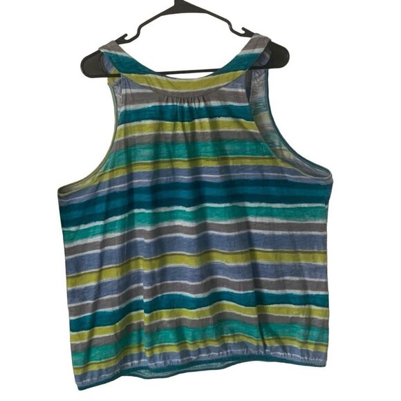 Pre Owned Women’s Lane Bryant Top Banded Bottom Sz 22/24 Casual Comfort Style - Picture 2 of 10